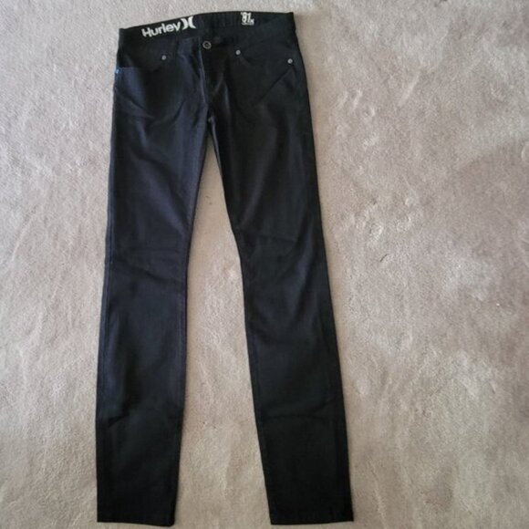 Hurley Skinny Jeans Black 81 Jeans Women's Size 27 - Picture 10 of 13